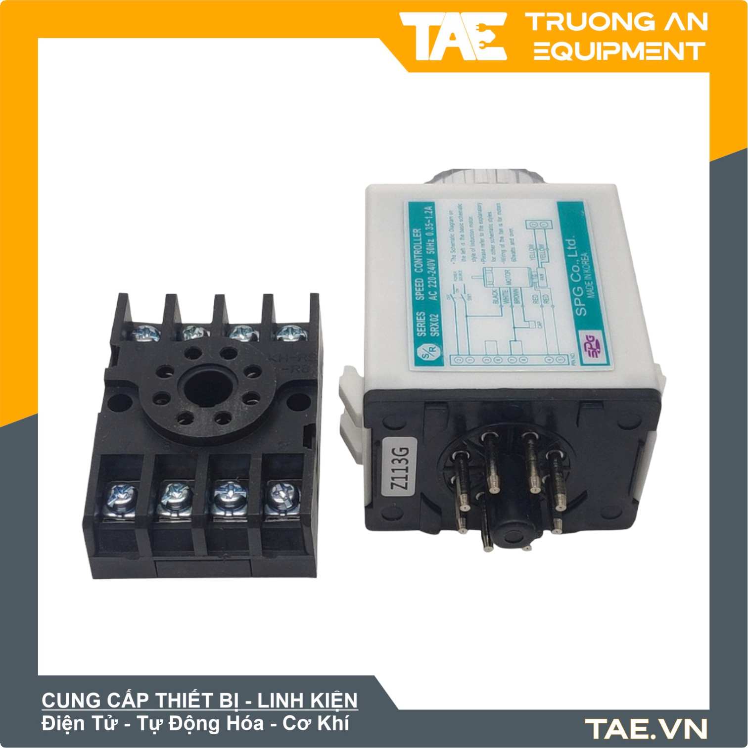 Bộ Điều Khiển Tốc Độ Động cơ AC SPG LikeNew - SR Trường An Equipment