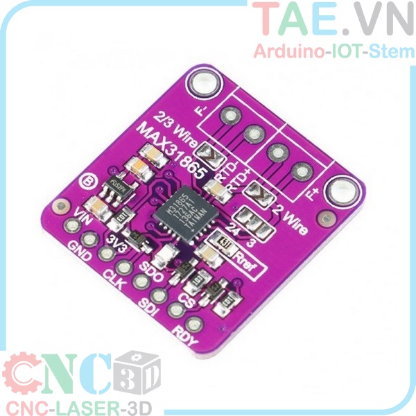 Mạch Chuyển Tín Hiệu RTD To Digital MAX31865 Trường An Equipment