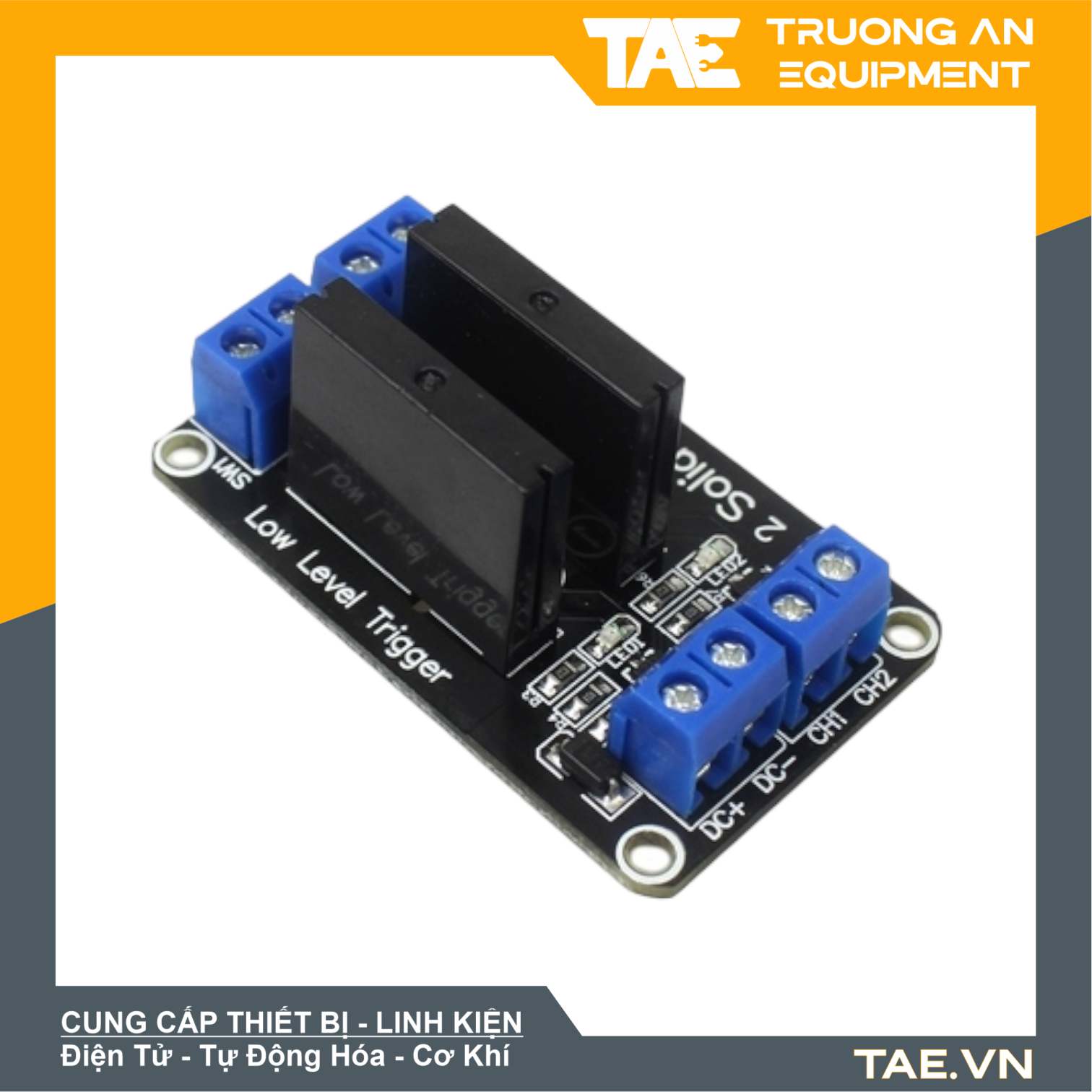 Module Relay Rắn SSR 2 Kênh 5V Trường An Equipment