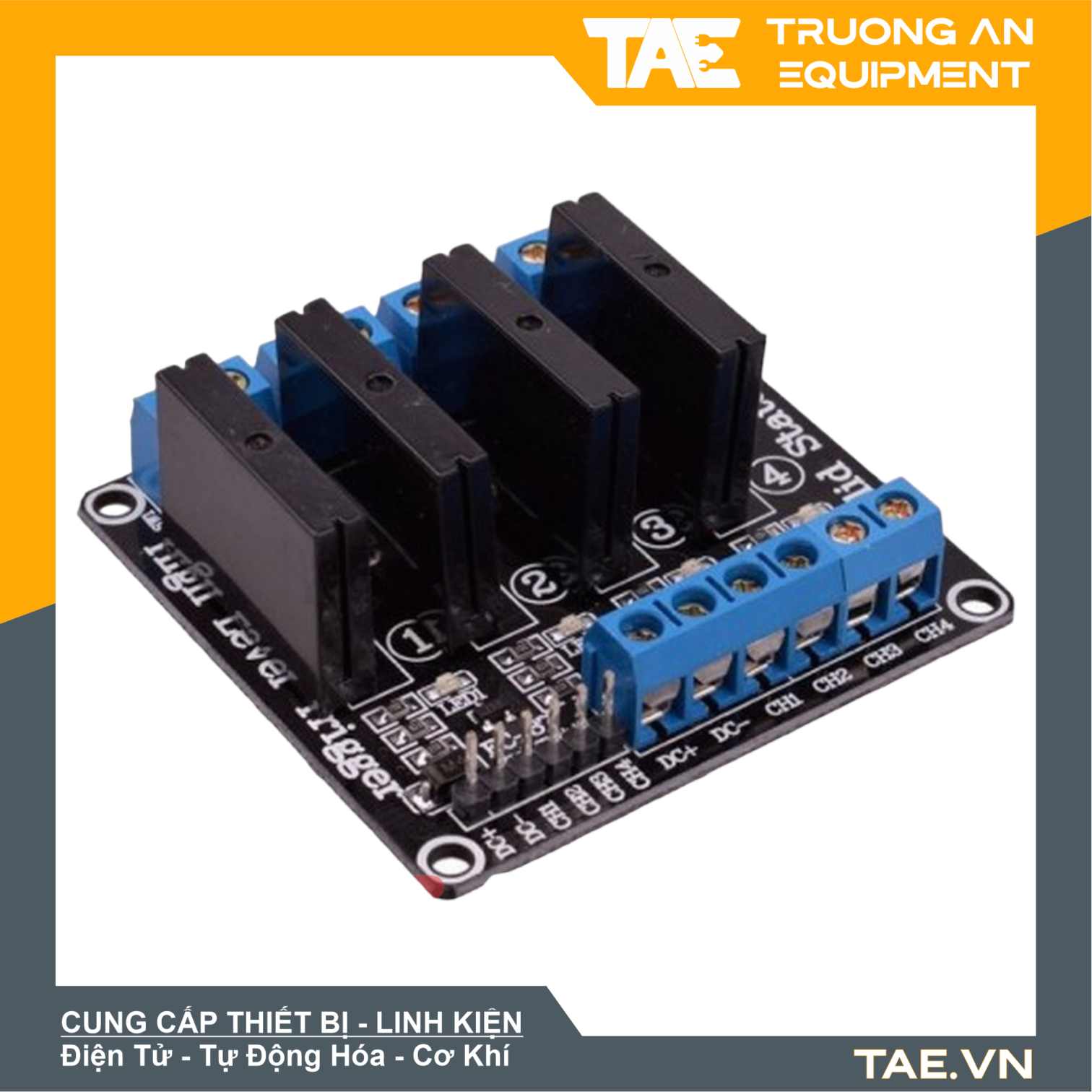 Module Relay Rắn SSR 4 Kênh Trường An Equipment