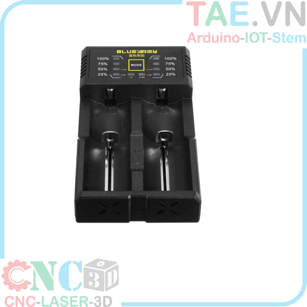 Bộ Sạc Pin Đa Năng 2 Viên Blue Army Battery Charger