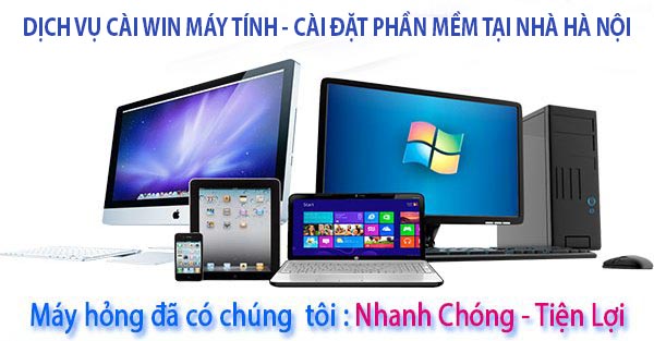 Cài win máy tính tại nhà – dịch vụ chuyên nghiệp