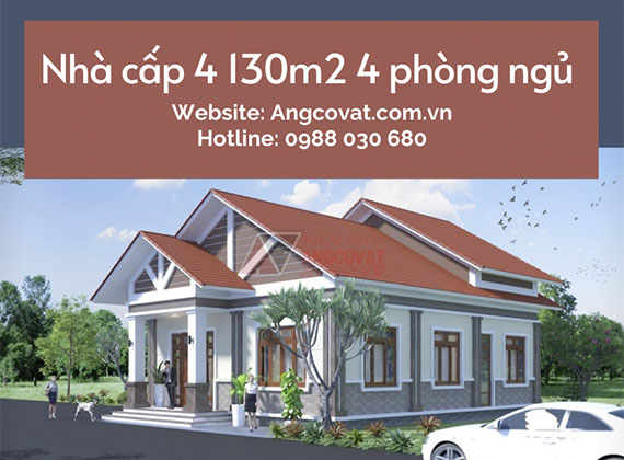 Sở hữu chìa khoá mở ra cánh cửa đến với ngôi nhà cấp 4 130m2 4 phòng ngủ hấp dẫn