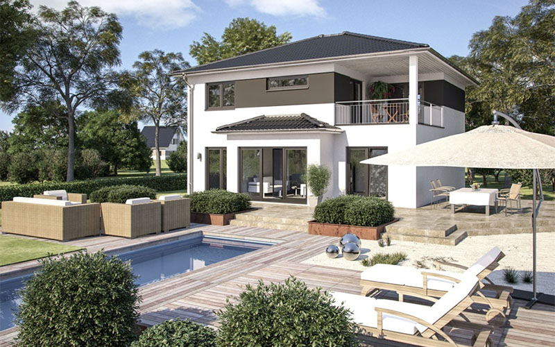 Phương án thiết kế villa đẹp số 14