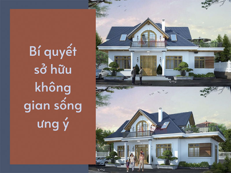 Khám phá bí quyết thiết kế nhà cấp 4 130m2 4 phòng ngủ