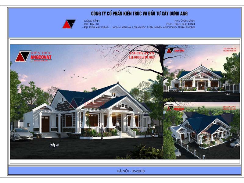 thiết kế nhà cấp 4 tại hải phòng