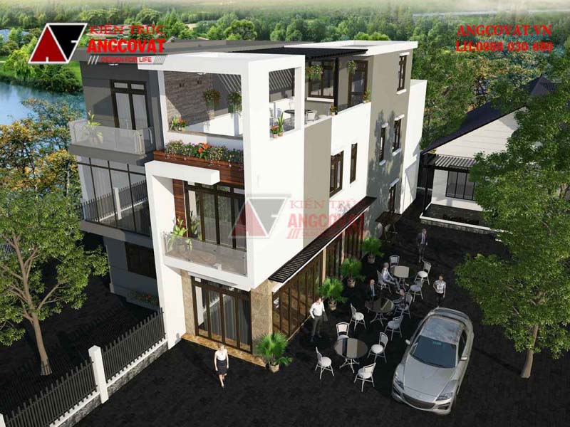 biệt thự mini 3 tầng 80m2