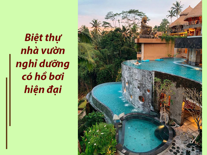 Biệt thự nhà vườn nghỉ dưỡng