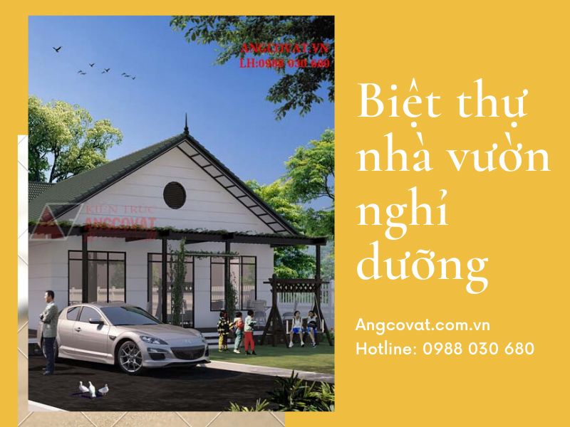 Biệt thự nhà vườn nghỉ dưỡng đẹp