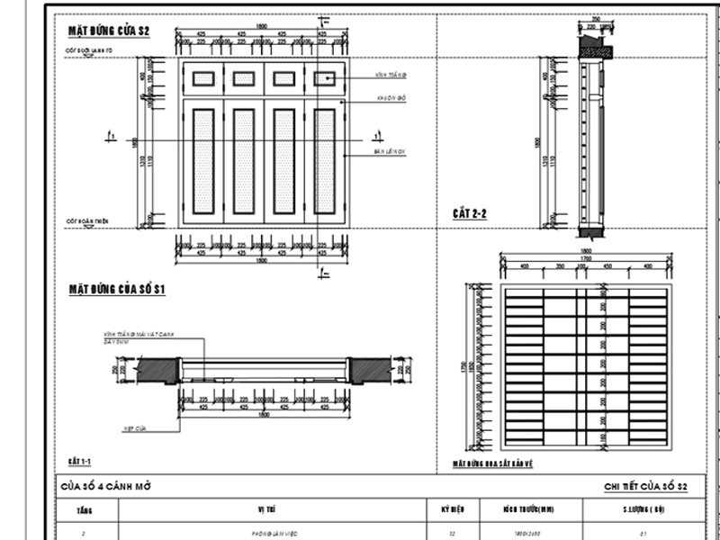 Nên Chọn Kích Thước Cửa Sổ Gỗ 4 Cánh Như Thế Nào Để Ngôi Nhà Cân Đối V