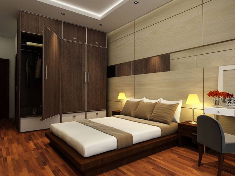 diện tích phòng ngủ 15m2
