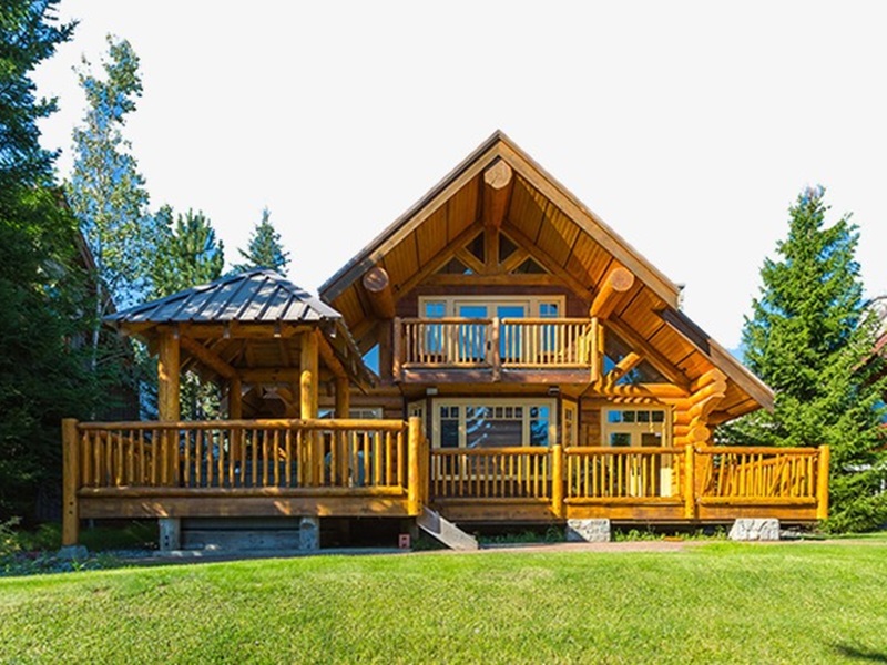 kiến trúc nhà gỗ châu âu độc đáo