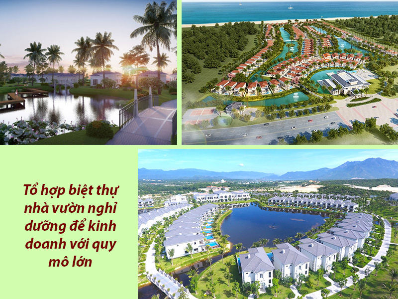 Biệt thự nhà vườn nghỉ dưỡng