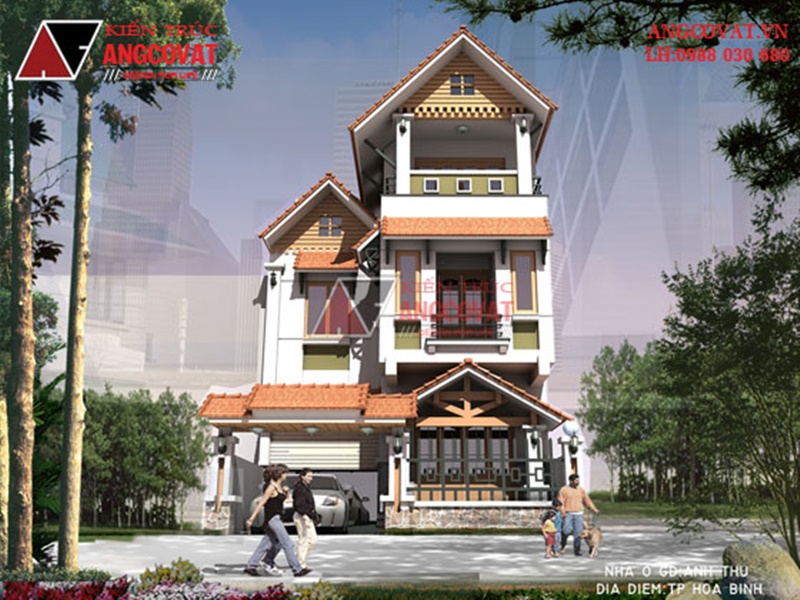 Nguyên tắc thiết kế nhà lệch tầng