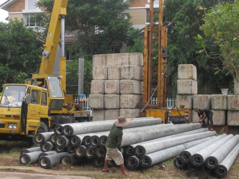 so sánh cọc ép và cọc khoan nhồi cho móng nhà dân dụng