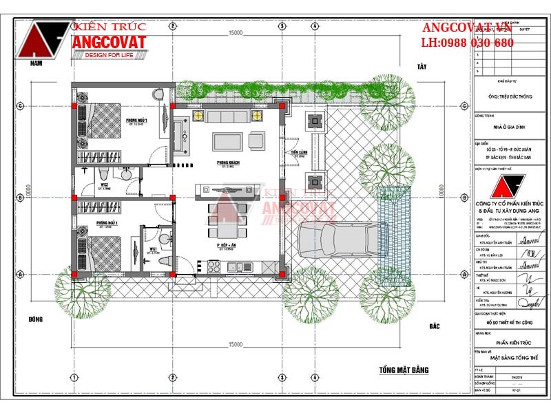 biệt thự mini một tầng mái thái ở bắc Kạn