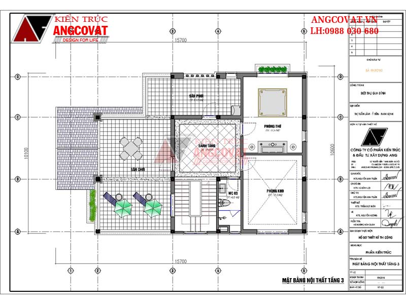 Mặt bằng thiết kế nhà đẹp 1 trệt 1 lầu 1 sân thượng