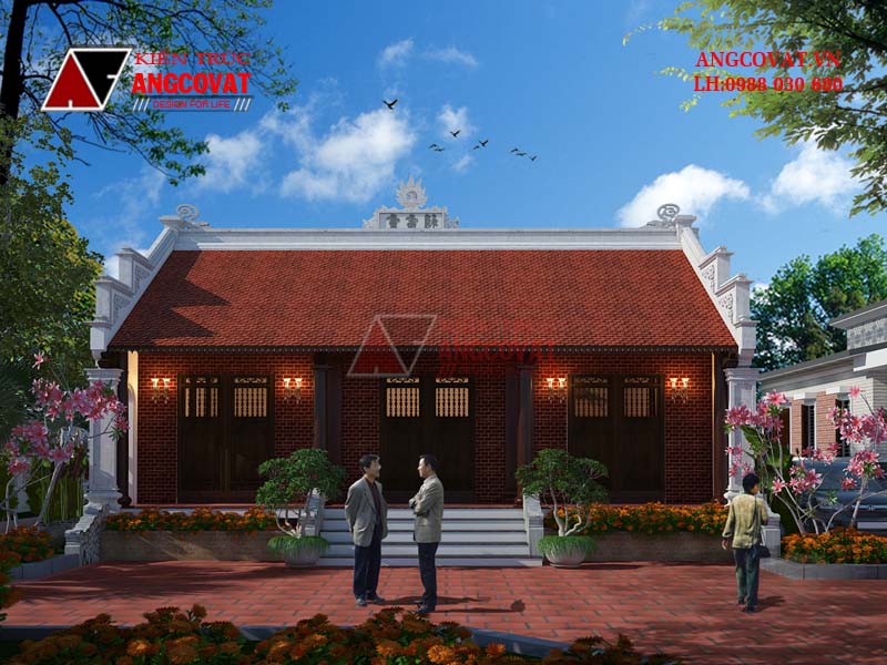 Tư vấn mẫu thiết kế nhà thờ 3 gian truyền thống BT112118 Tư Vấn Mẫu Thiết Kế Nhà Thờ 3 Gian Truyền Thống Bt112118