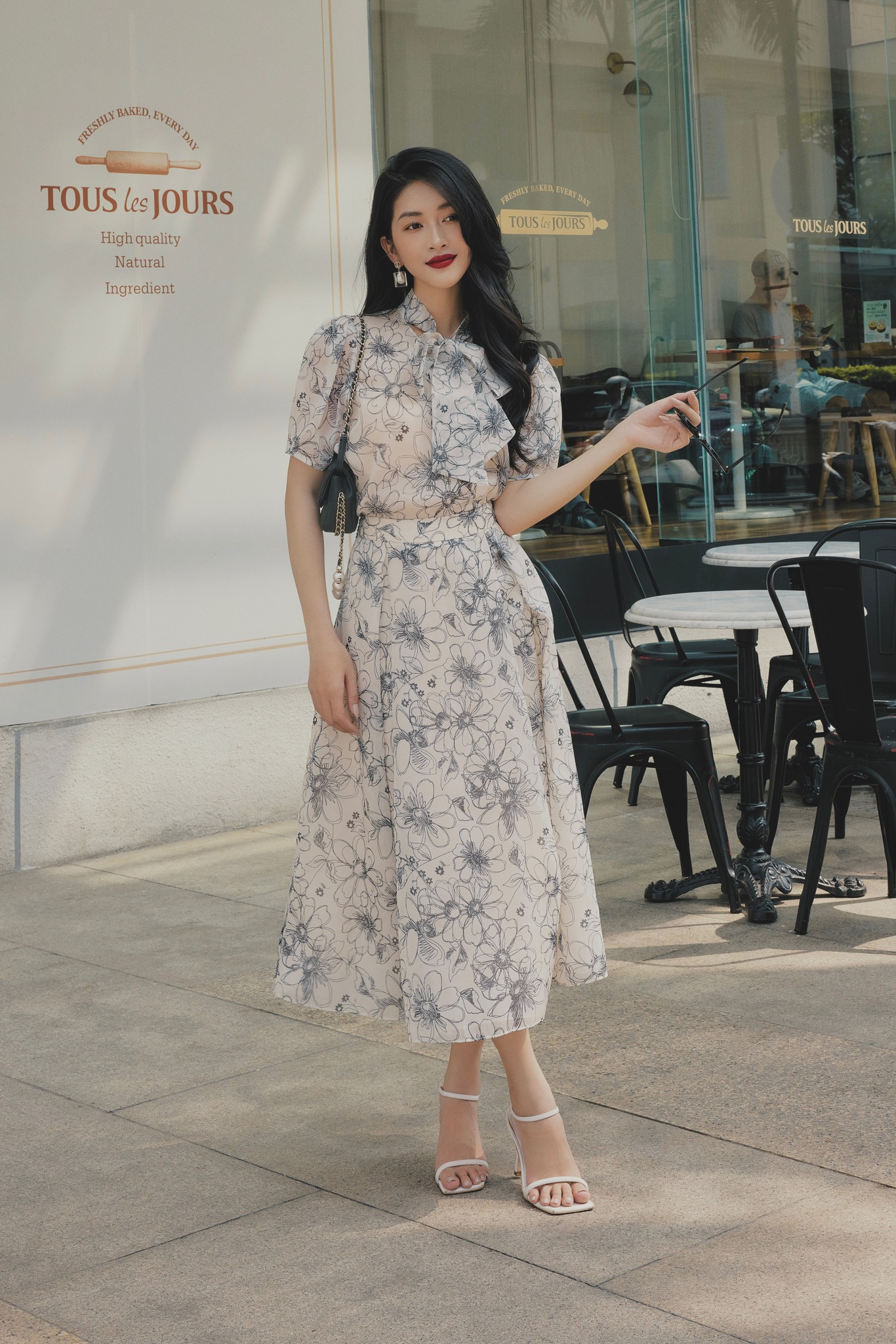 Chân váy lụa Organza chất nhẹ bồng bềnh chân váy midi lụa bóng kính phong  cách tiểu thư Okélla  Shopee Việt Nam