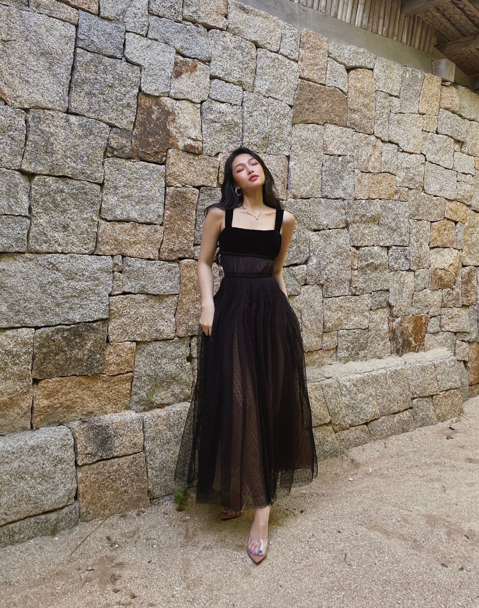 Black swan lace dress sales