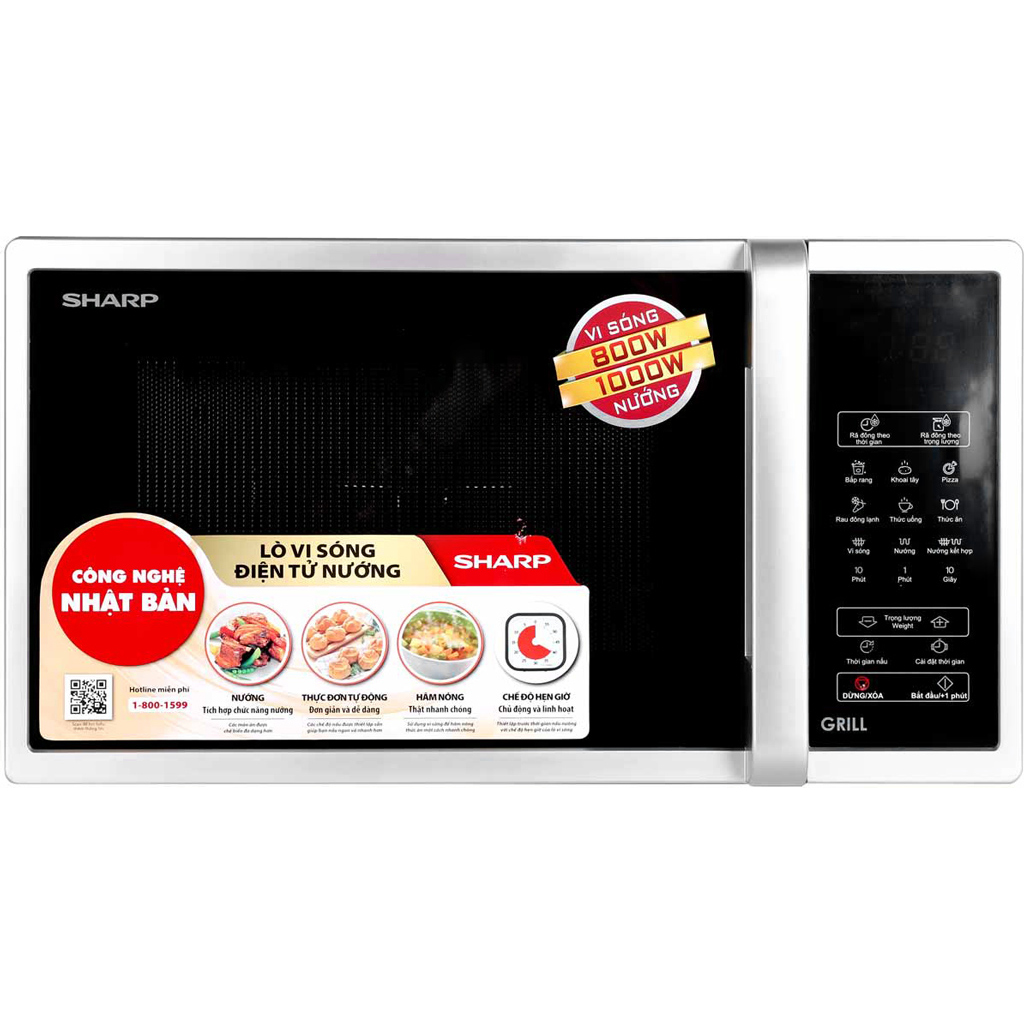 Lò vi sóng Sharp 23 lít R-G372VN-S
