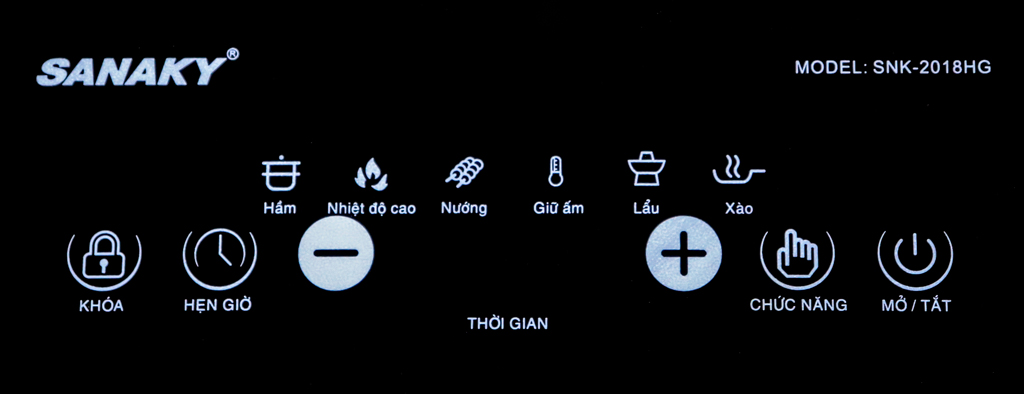 Bếp hồng ngoại Sanaky SNK-2018HG