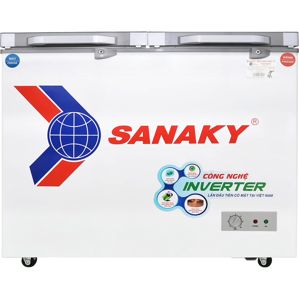 Tủ đông Sanaky Inverter 220 lít VH-2899W4K
