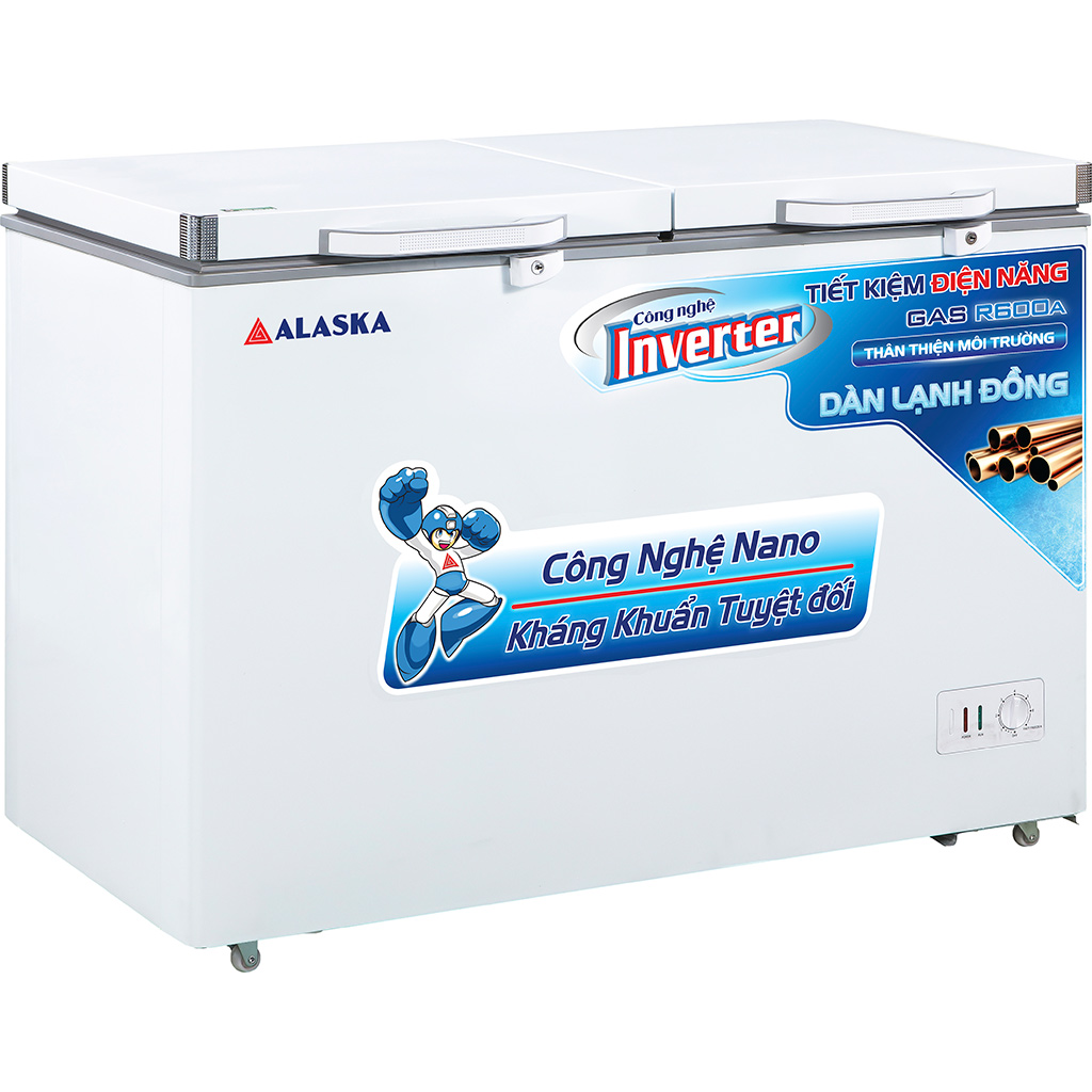 Tủ đông Alaska Inverter 282 lít BCD-4568CI