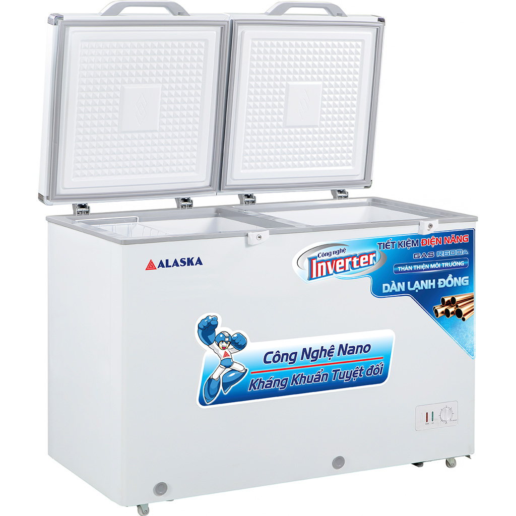 Tủ đông Alaska Inverter 282 lít BCD-4568CI