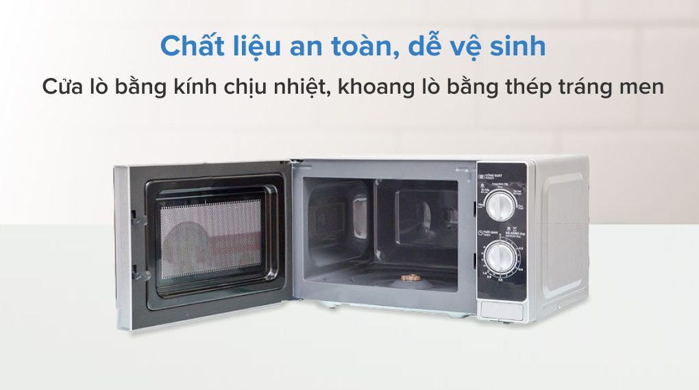 Lò vi sóng Sharp R-205VN(S) 20 lít