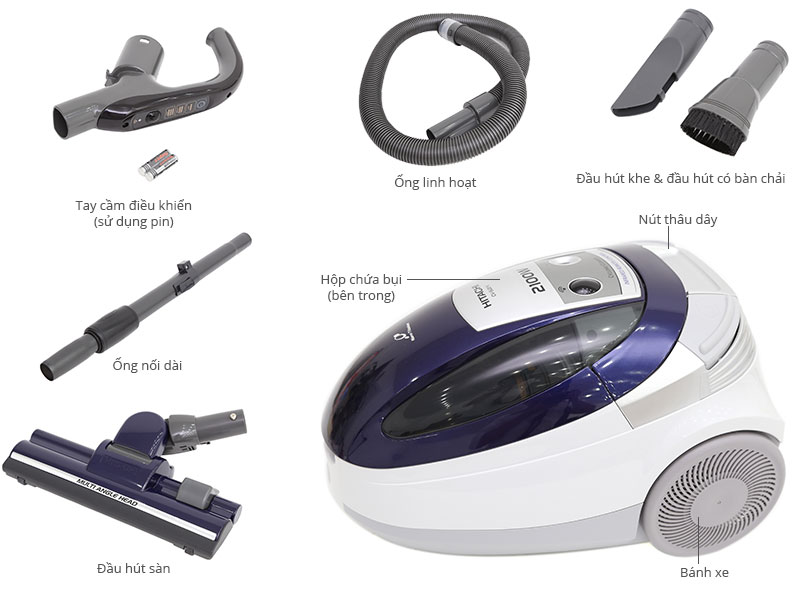 Máy hút bụi Hitachi CV-SU21V