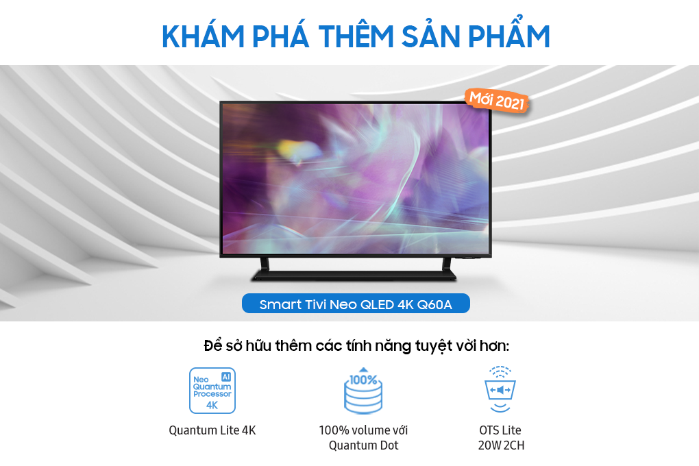 Smart Tivi Samsung 4K Crystal UHD 50 inch UA50AU9000K