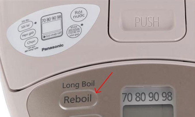 Bình thủy điện Panasonic NC-BG3000, dung tích 3L, công suất 700W