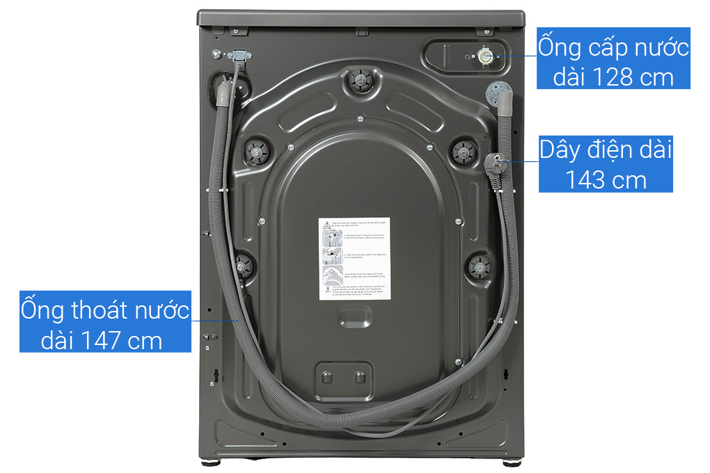 Máy giặt Beko Inverter 9 kg WCV9614XB0STM