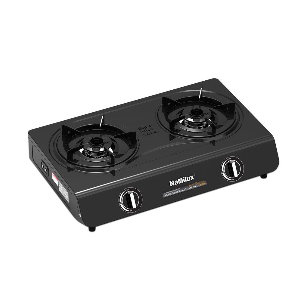 Bếp gas đôi công suất cao 8.4kw NaMilux DS2163APF