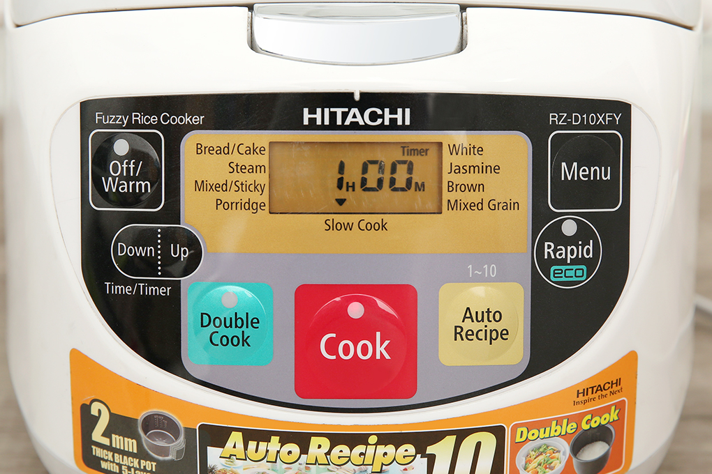 Nồi cơm điện tử Hitachi 1 lít RZ-D10XFY