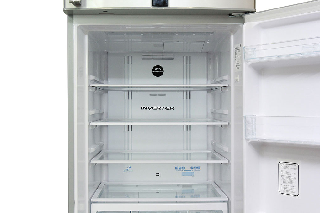 Tủ lạnh Hitachi R-V540PGV3 (SLS), dung tích 450L, công nghệ Inverter - HÀNG TRƯNG BÀY GIẢM GIÁ