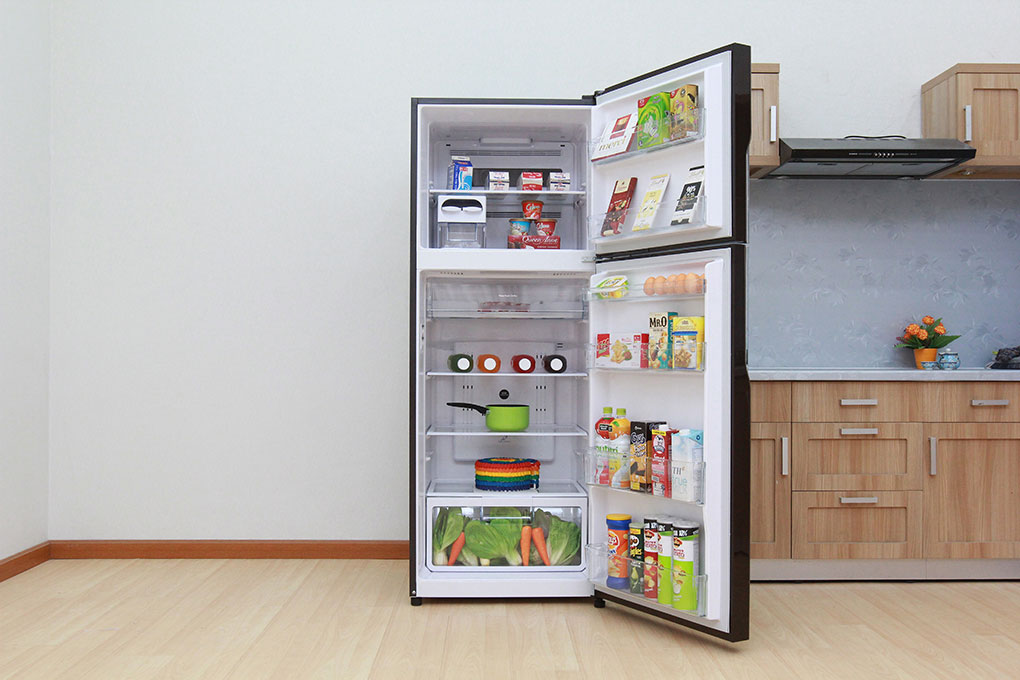 Tủ lạnh Hitachi VG470PGV3 (GBW), dung tích 395L, công nghệ Inverter - HÀNG TRƯNG BÀY GIẢM GIÁ