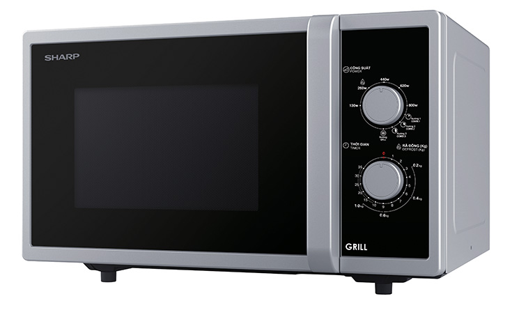 Lò Viba Sharp G322VN-S, dung tích 23L, công suất 1250W