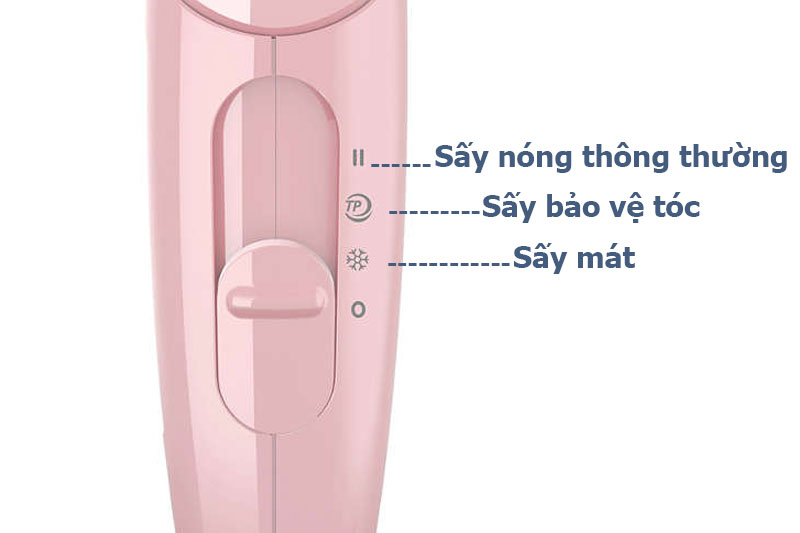 Máy sấy tóc Philips BHC-010, công suất 1200W