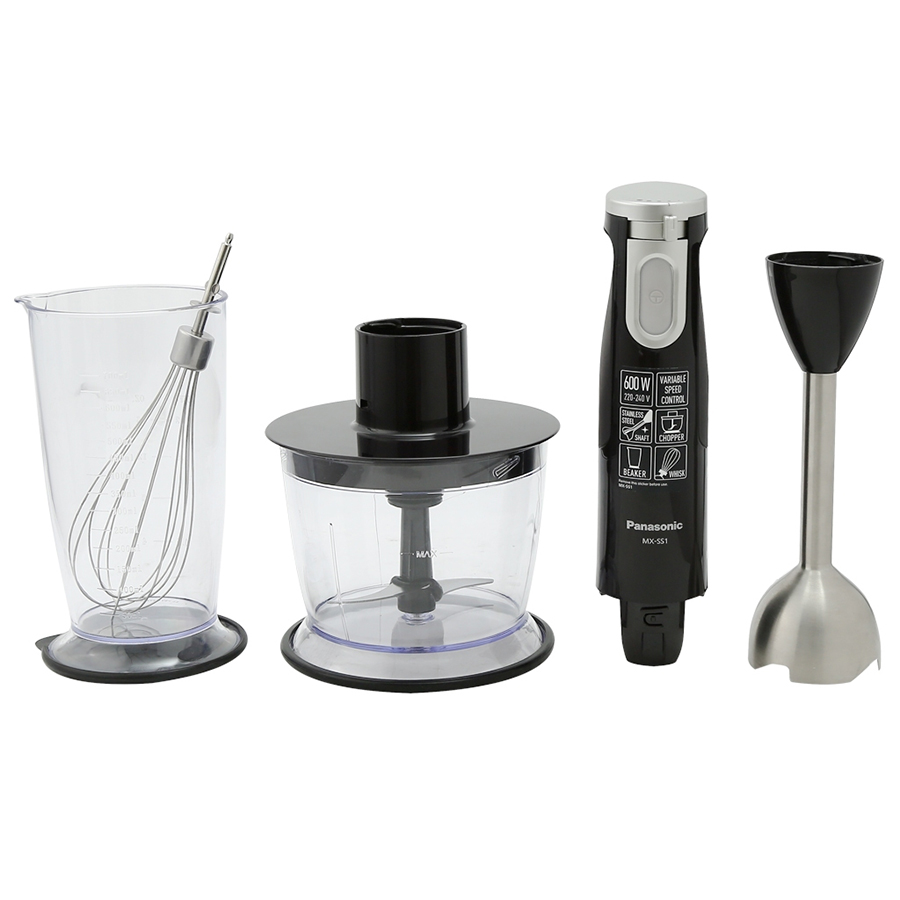 Máy xay sinh tố cầm tay Panasonic MX-SS1BRA, công suất 600W, 5 tốc độ