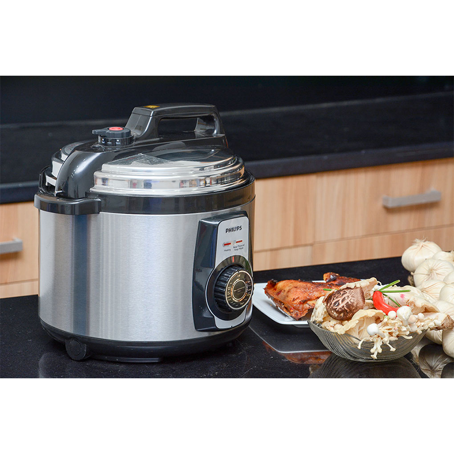 Nồi áp suất điện Philip HD2103, công suất 900W, dung tích 5 lít