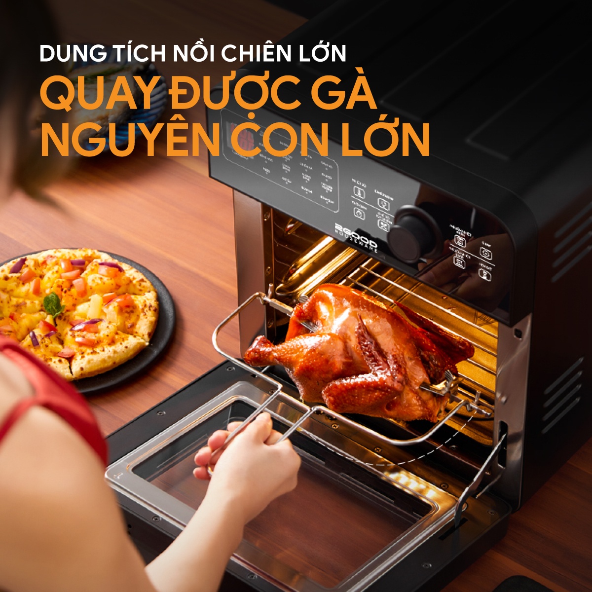NỒI CHIÊN KHÔNG DẦU 2GOOD VORTEX S20