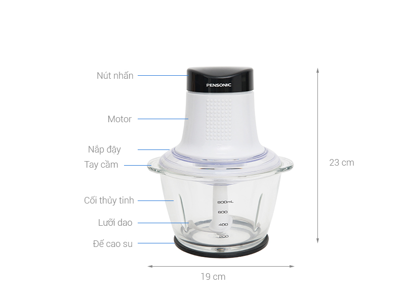 Máy xay thịt Pensonic PB-6001G