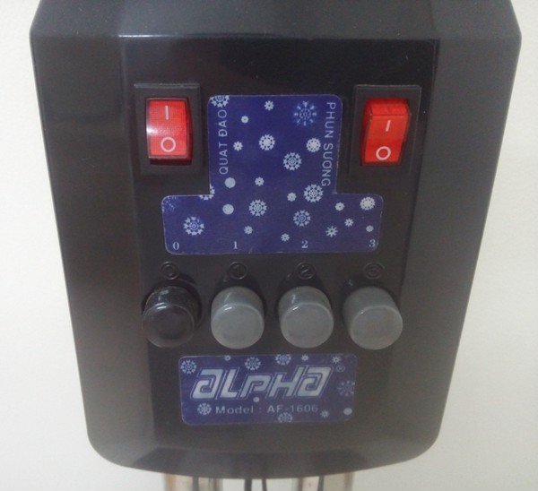 Quạt phun sương Alpha AF-1606, công suất 70W