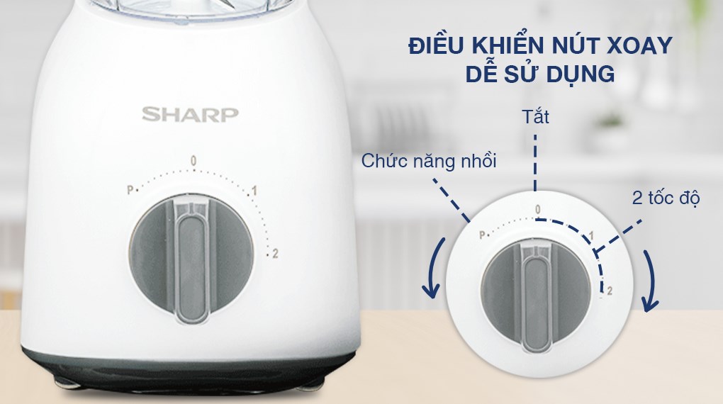Máy xay sinh tố Sharp EM-S154PV