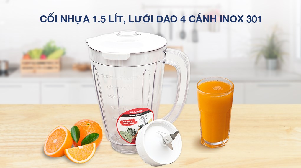 Máy xay sinh tố Sharp EM-S154PV