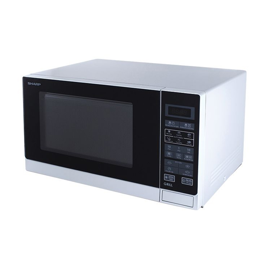 Lò vi sóng Sharp R-G572VN(S), dung tích 25 lít, công suất 900W