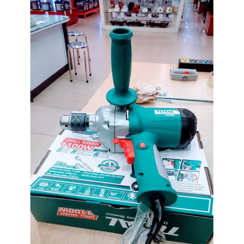 Máy khoan trộn sơn Total TD61101E 1100W