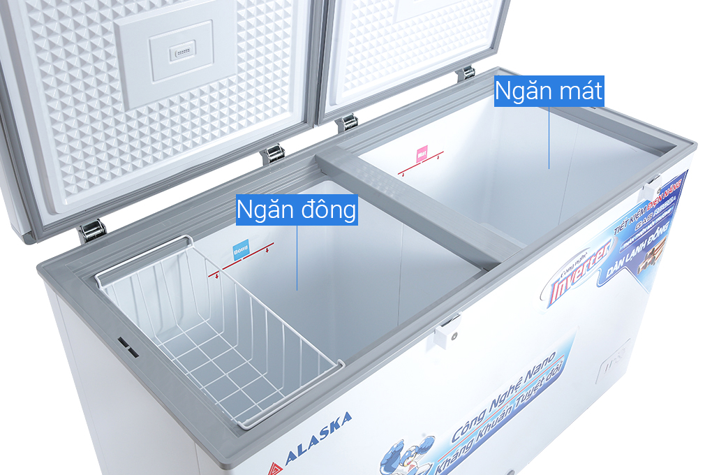 Tủ đông Alaska Inverter 312 lít BCD 5068CI